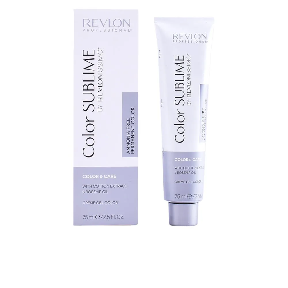 Color Sublime Creme Gel Color Ammonia Free #7 75 ml