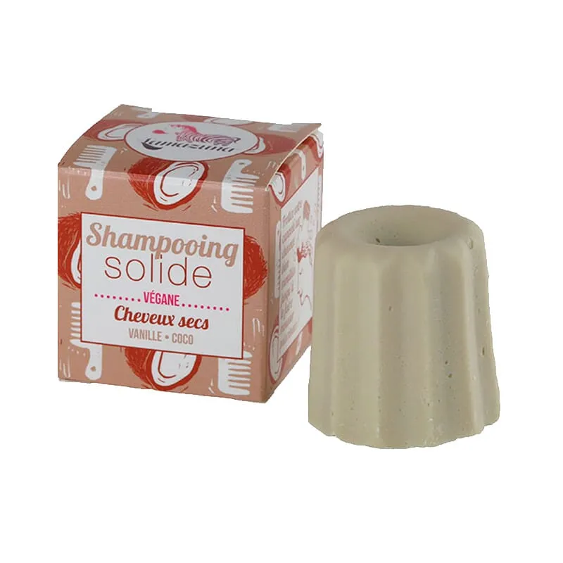 Champú Sólido Cabellos Secos Vainilla y Coco 55g