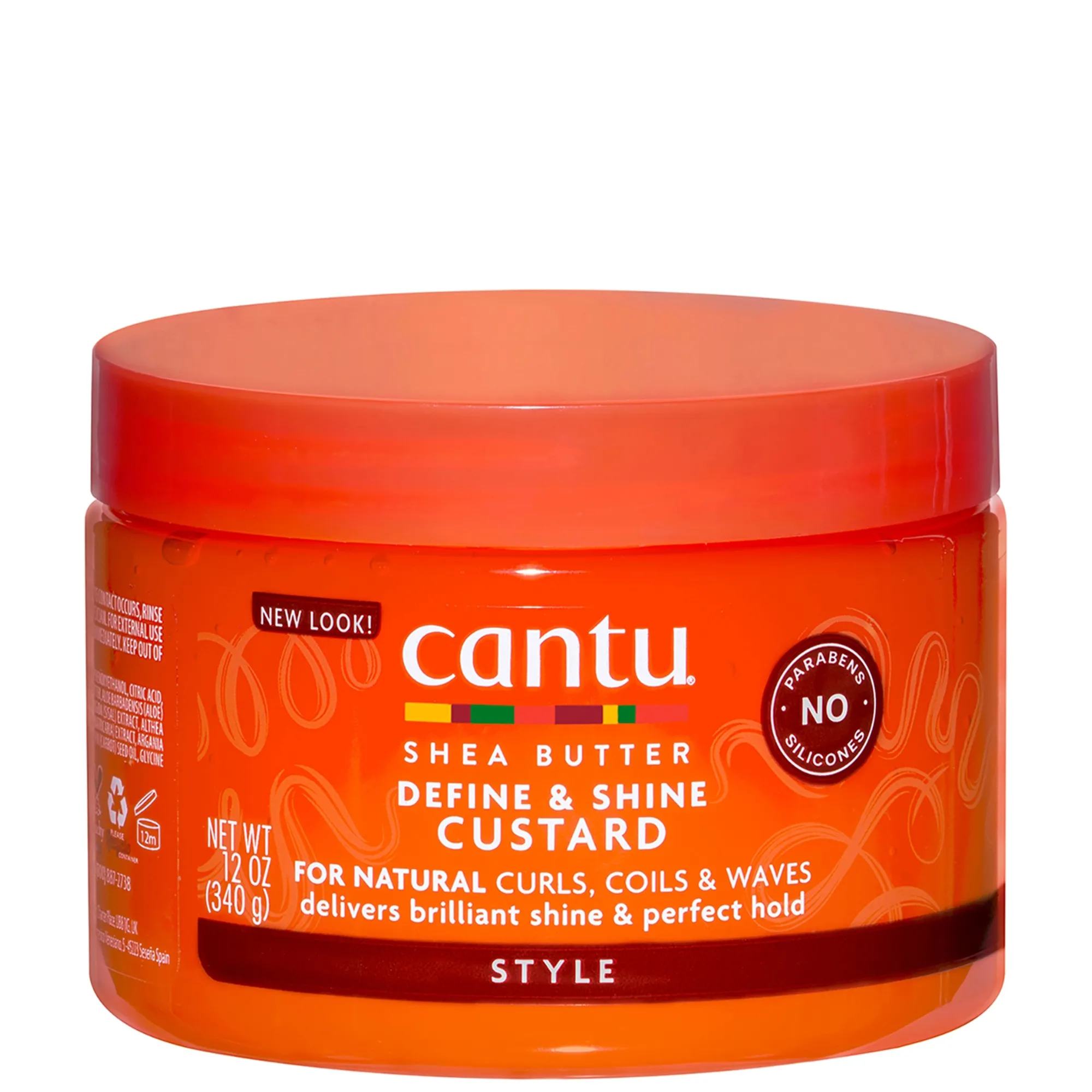 Cantu Shea Butter for Natural Hair Define & Shine Custard 340g
