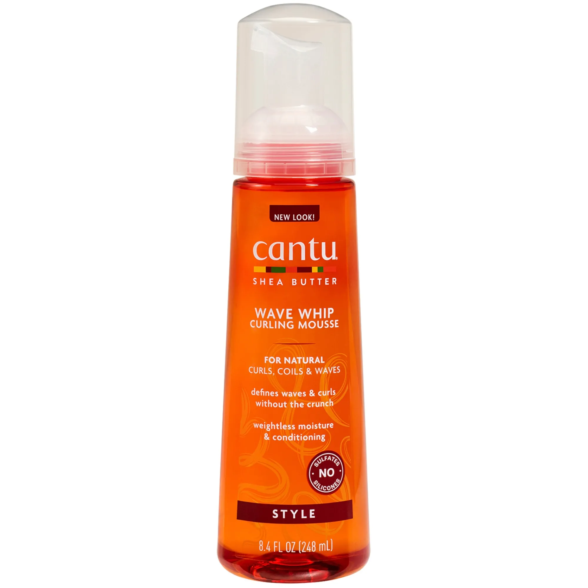 Cantu Shea Butter for Natural Hair Wave Whip Curling Mousse 248 ml