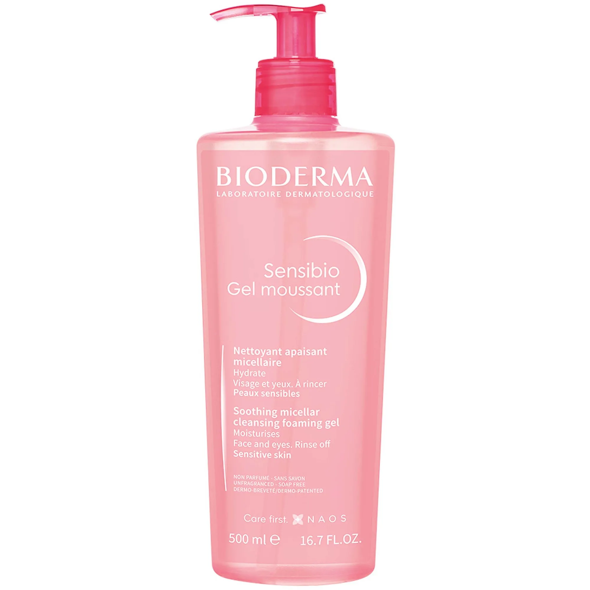 Bioderma Sensibio Gel Moussant Cleansing Foaming Gel 500ml