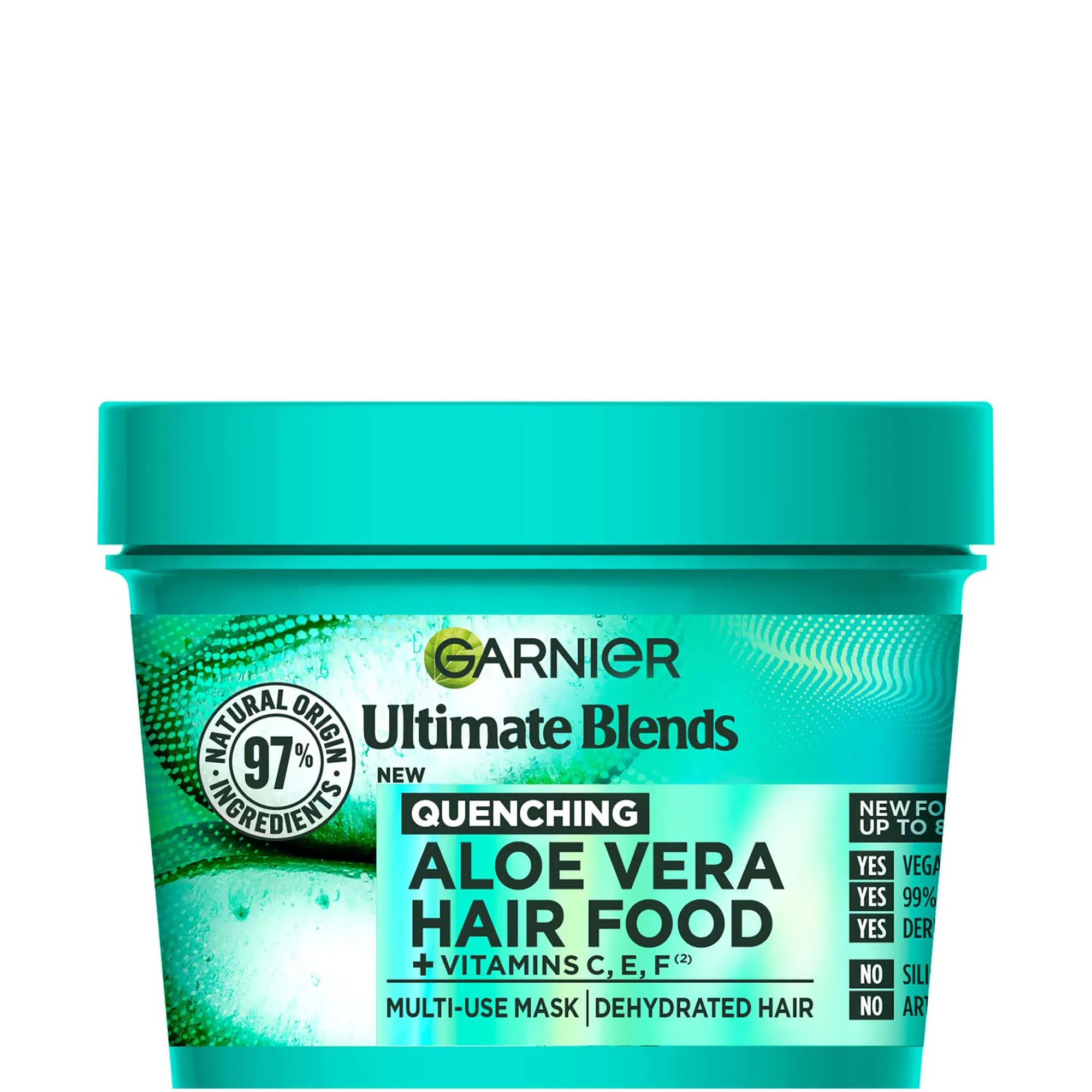 Garnier Ultimate Blends Hair Food Aloe Vera 3-in-1 Normal Hair Mask Treatment 390ml