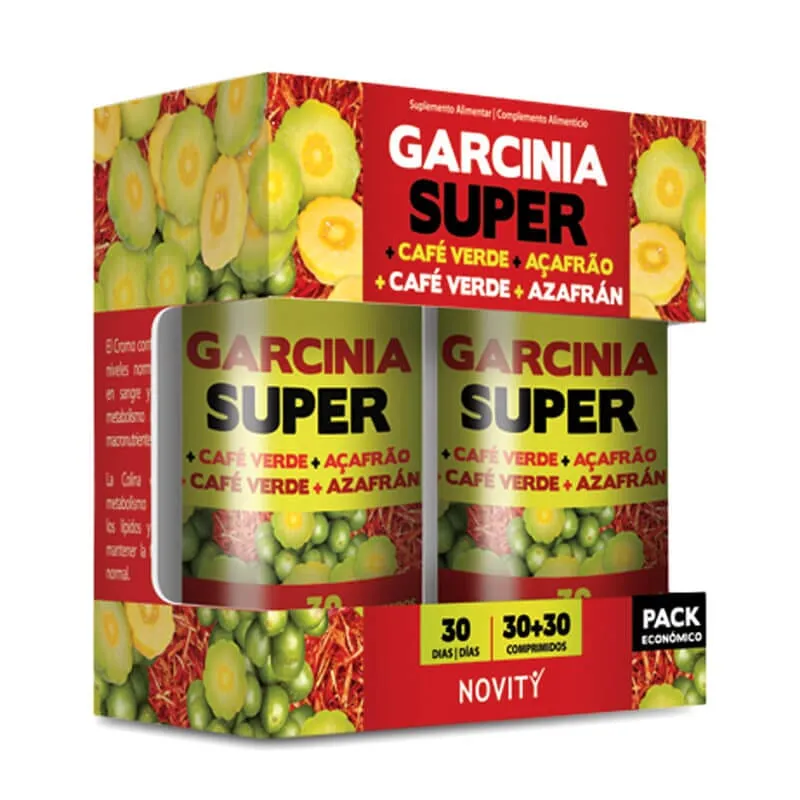 GARCINIA SUPER + CAFÉ VERDE + AZAFRÁN