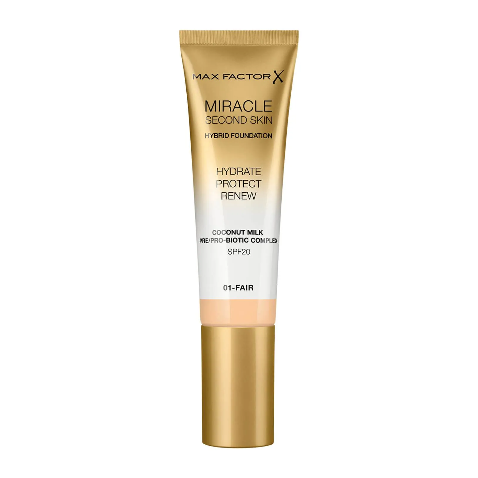 Max Factor Miracle Touch Second Skin 30ml (Various Shades)