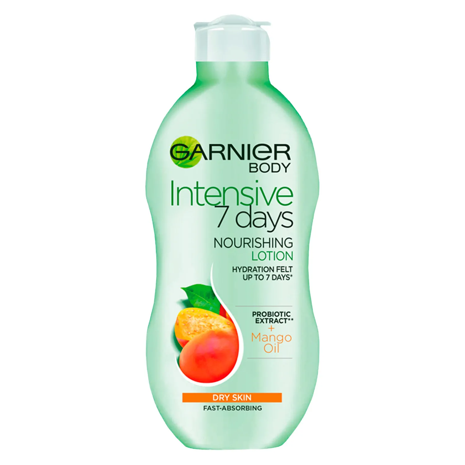 Garnier Intensive 7 Days Mango Probiotic Extract Body Lotion Dry Skin 400ml