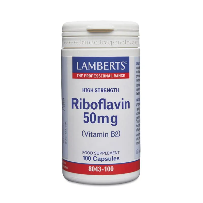 RIBOFLAVINA 50mg (VITAMINA B2)