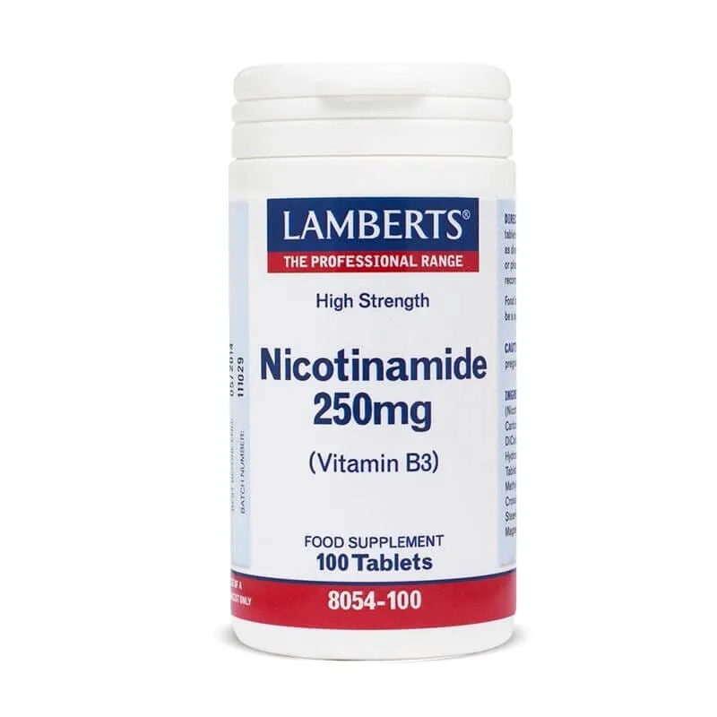 NICOTINAMIDA 250mg (VITAMINA B3)