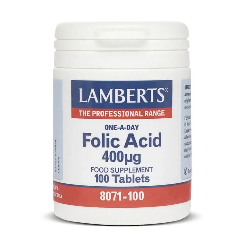 ÁCIDO FÓLICO 400µg