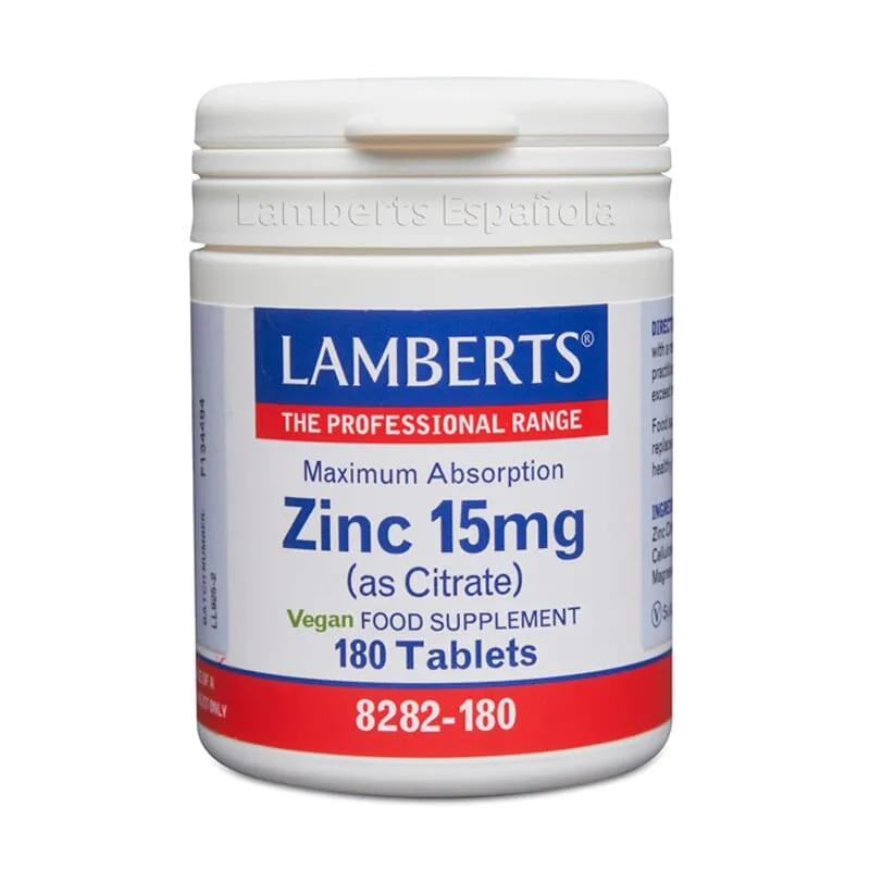 ZINC 15mg 180 Tabs