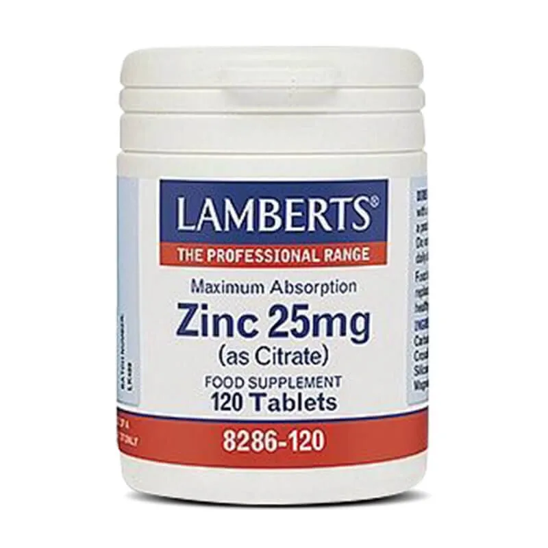 ZINC 25mg 120 Tabs