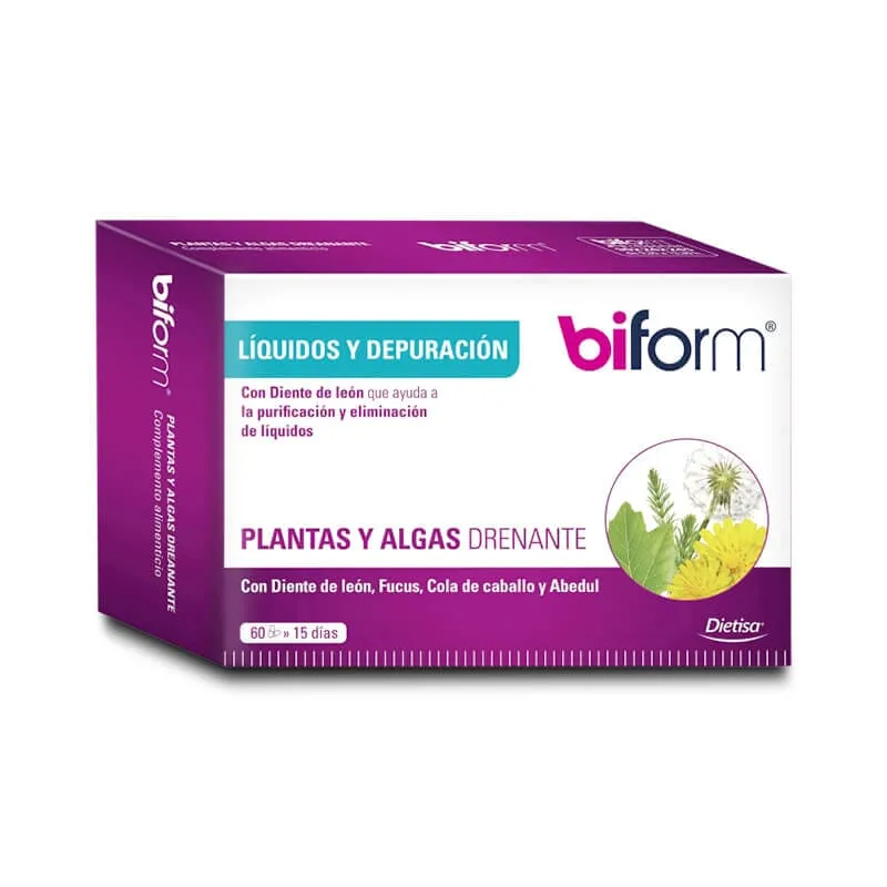 PLANTAS Y ALGAS DRENANTE