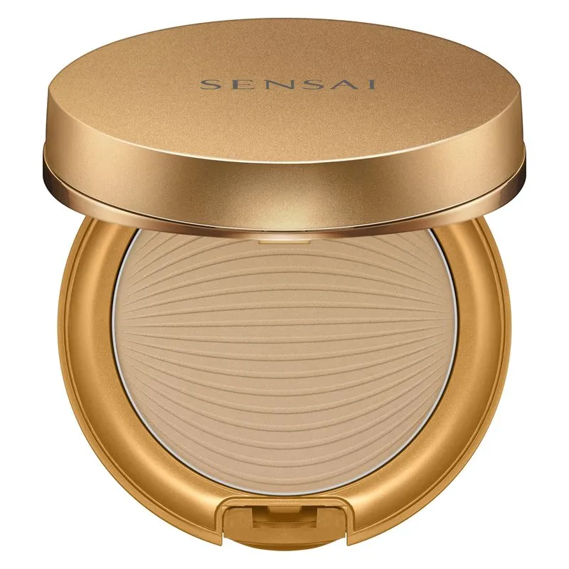Sensai Silky Bronze Natural Veil Compact Spf 20 Sc03 Hydrating & Water Resistant Powder Foundation - Medium
