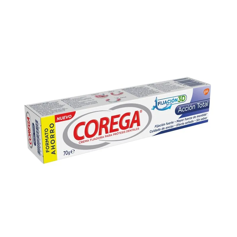 Corega Acción Total Crema Fijadora 70g