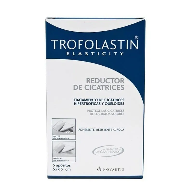Trofolastin Reductor Cicatrices 5x7,5cm 5 Uds