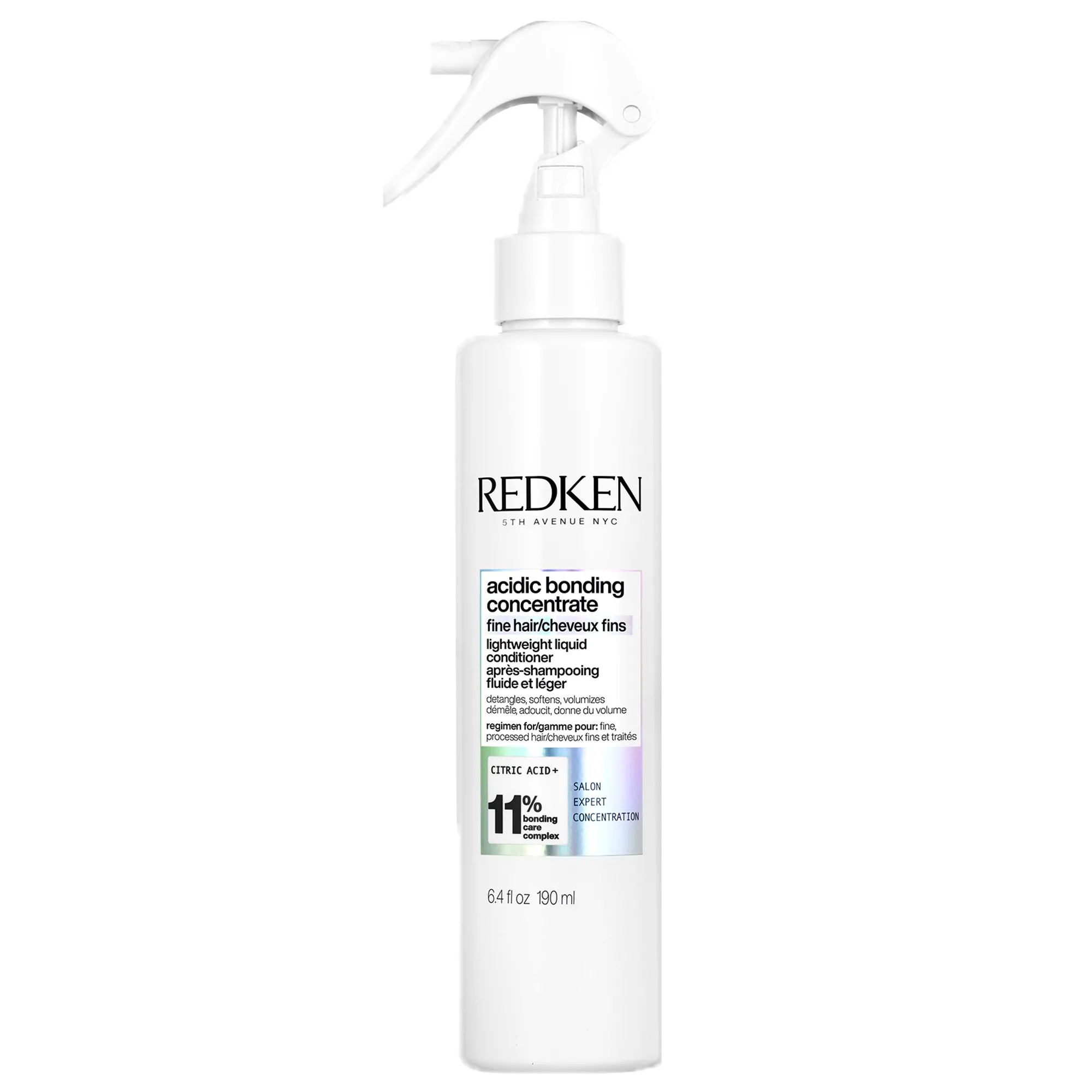 Acondicionador líquido ligero Acidic Bonding Concentrate de Redken para cabello fino 190 ml