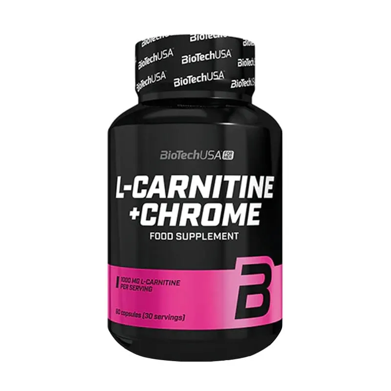 L-Carnitina + Cromo 60 CAPS → Biotech USA