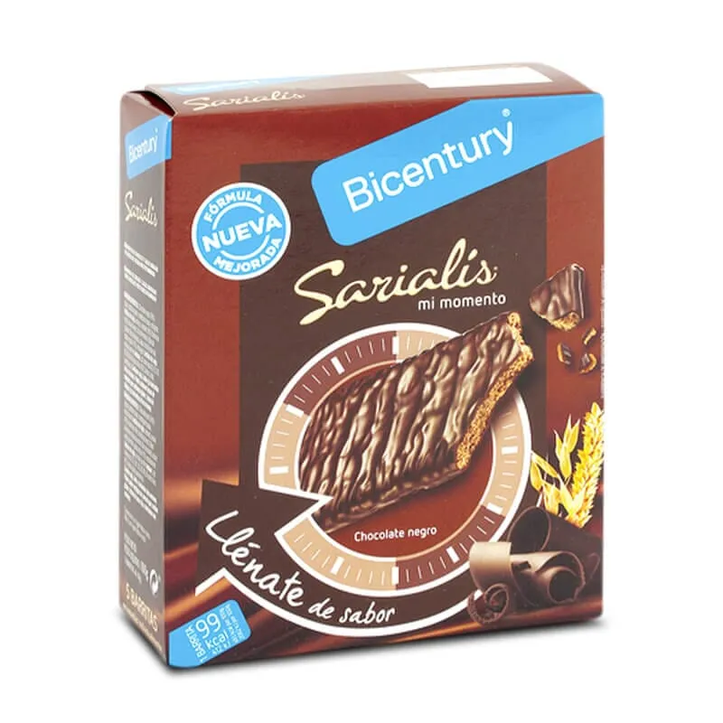 Sarialis Barritas de Cereales y Chocolate Negro