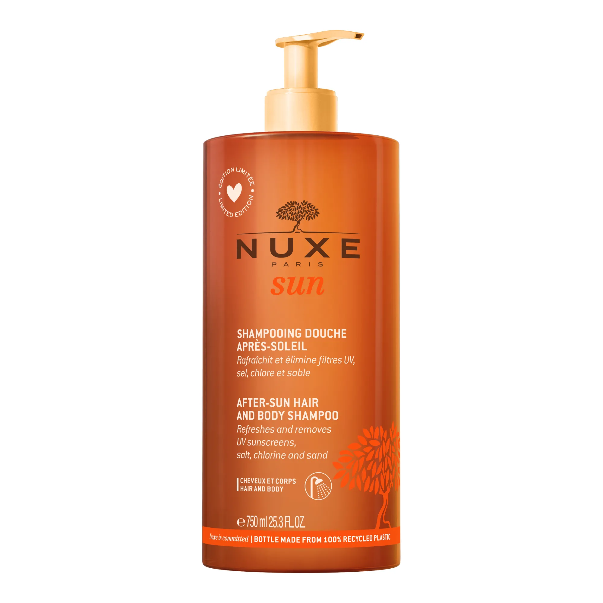 After-Sun Hair and Body Shampoo, NUXE Sun 750ml