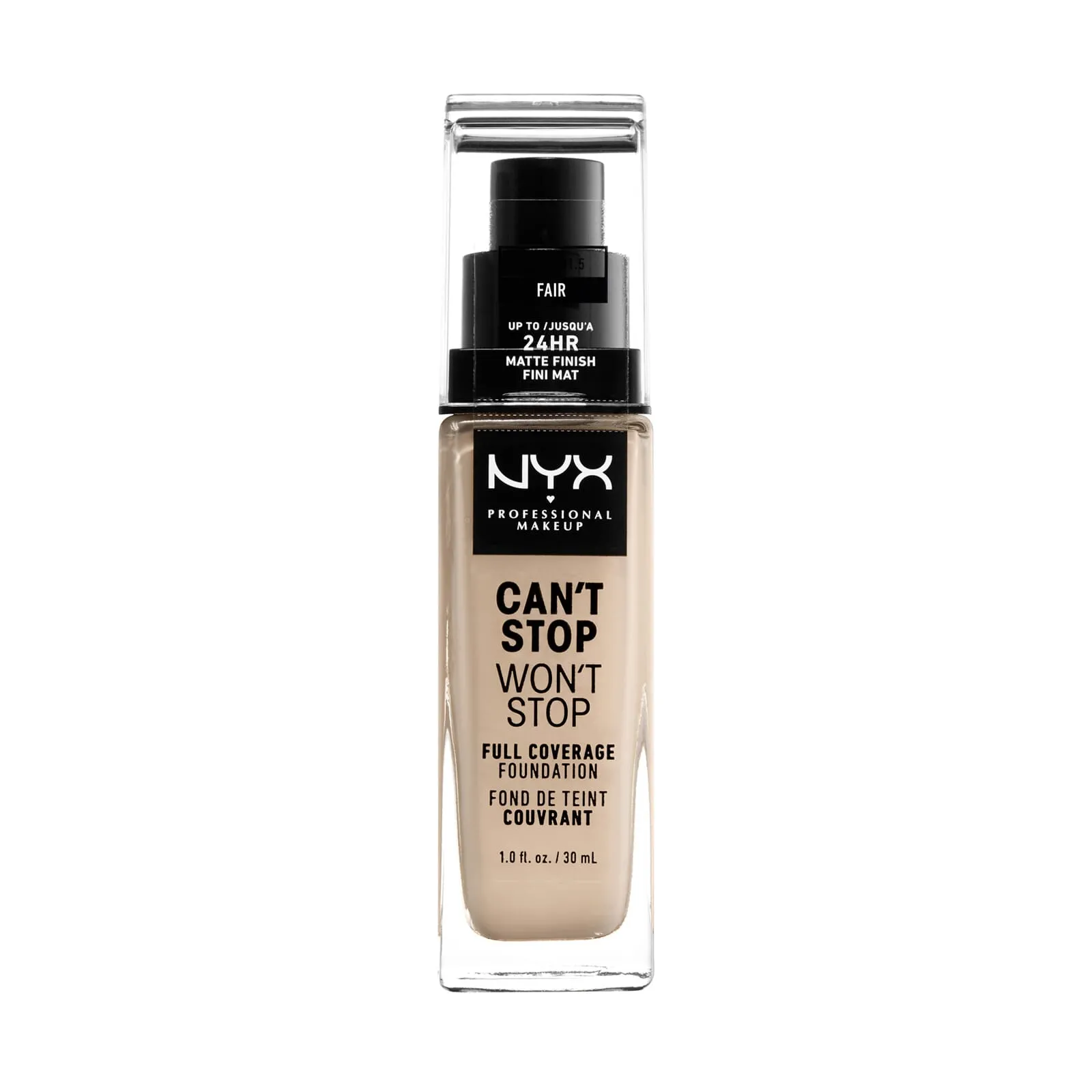 Can't Stop Won't Stop Full Coverage Foundation #Fair