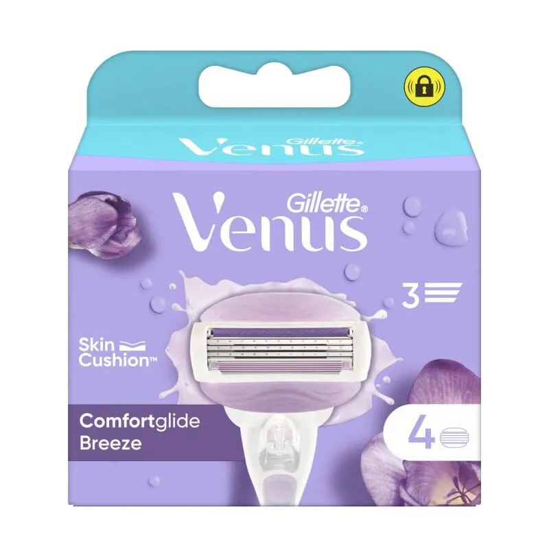 Venus Comfortglide Breeze Maquinilla + 4 Recambios 1 Lote