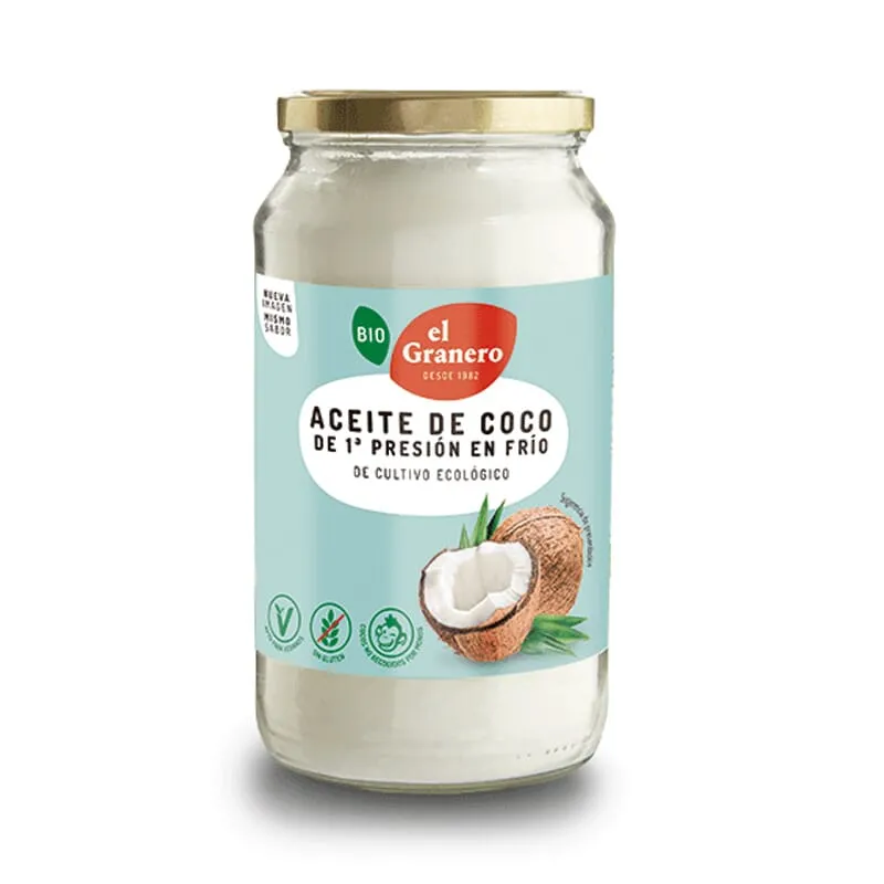 Aceite De Coco Virgen Prensado En Frío Bio 400 ml