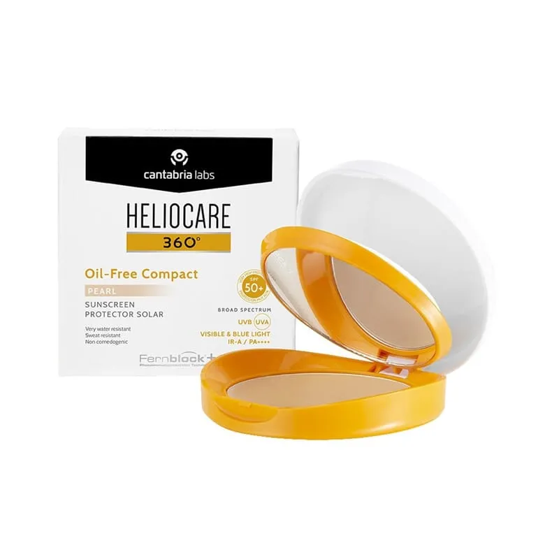 Heliocare 360 Oil-Free Compact SPF50+ Pearl 10g