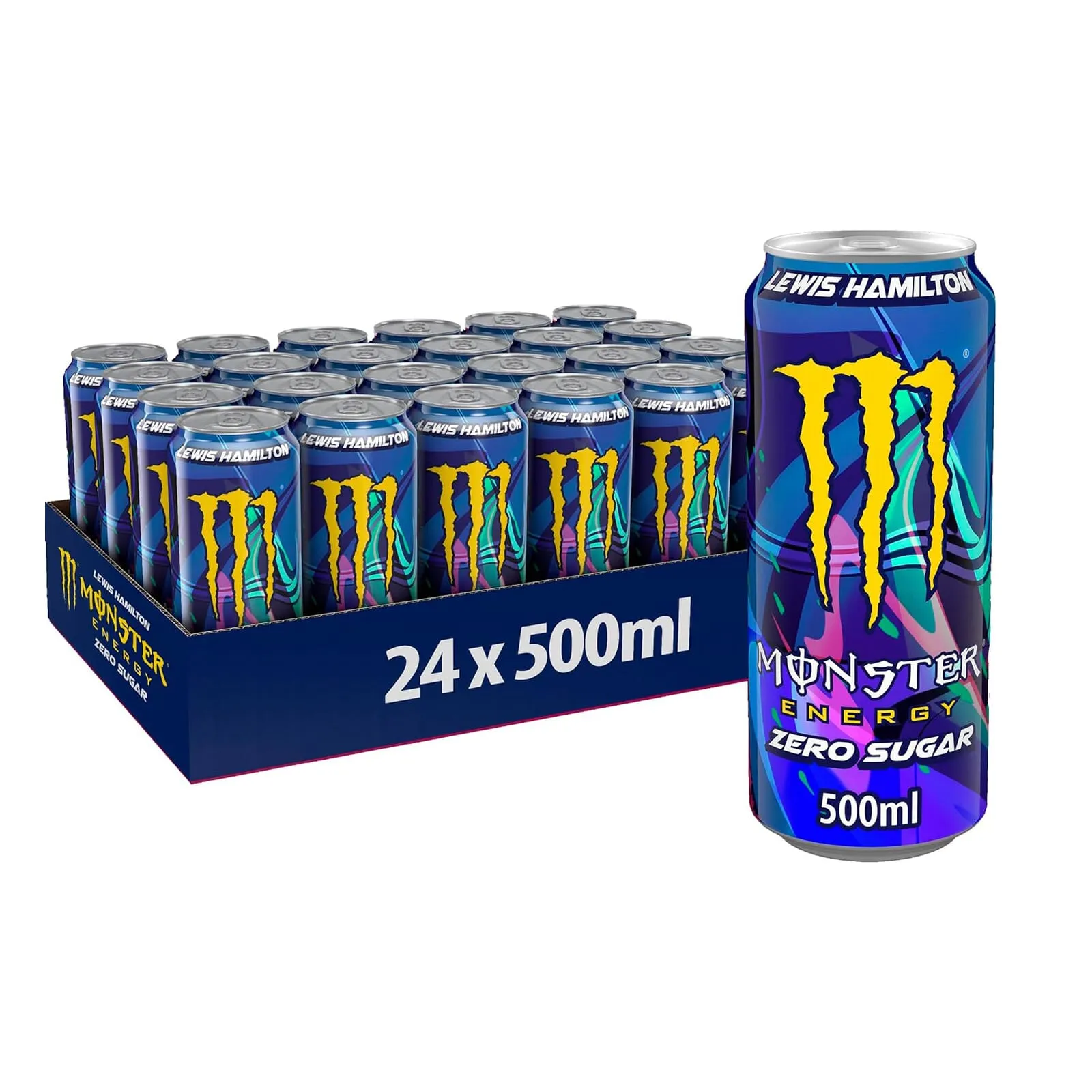 Monster Lewis Hamilton Zero Sugar 24 Uds 500 ml