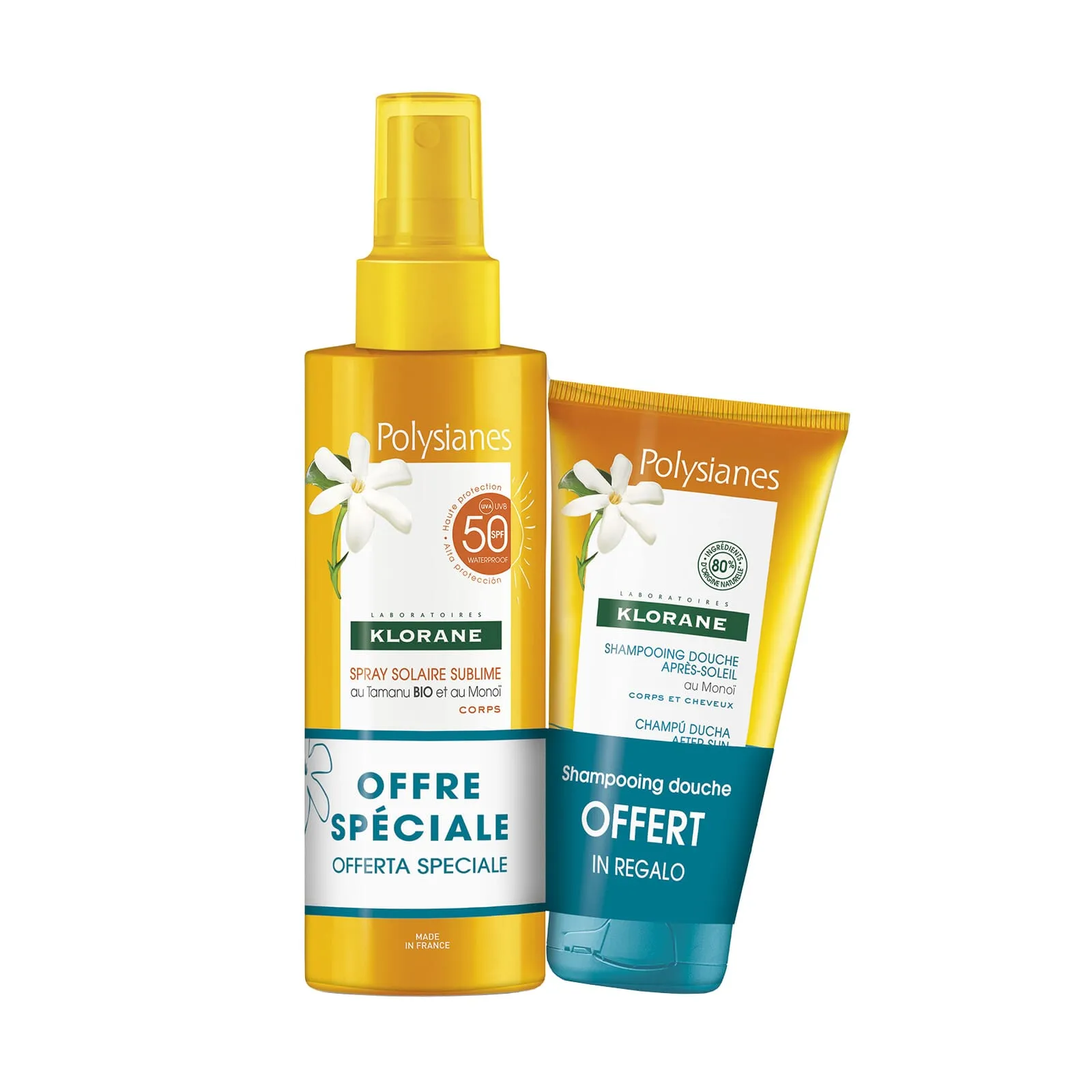 Pack Spray Solar Sublime 200 ml + Champú Ducha 75 ml