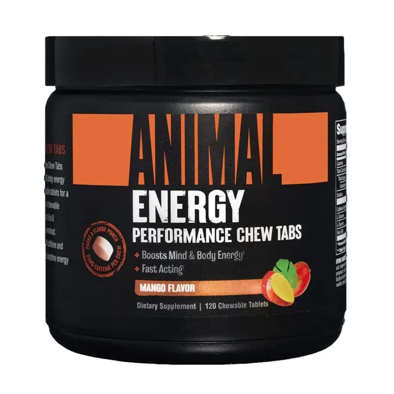 Animal Energy Performance Chews 120 Tabs
