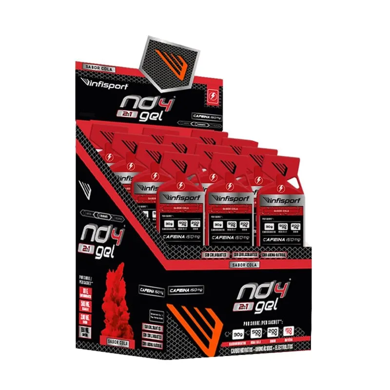 ND4 Gel 2:1 Cafeína Plus 150 mg 18 Geles 50g