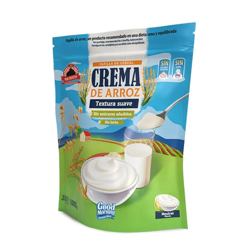 Crema De Arroz Textura Suave Sabor Neutro 1 Kg