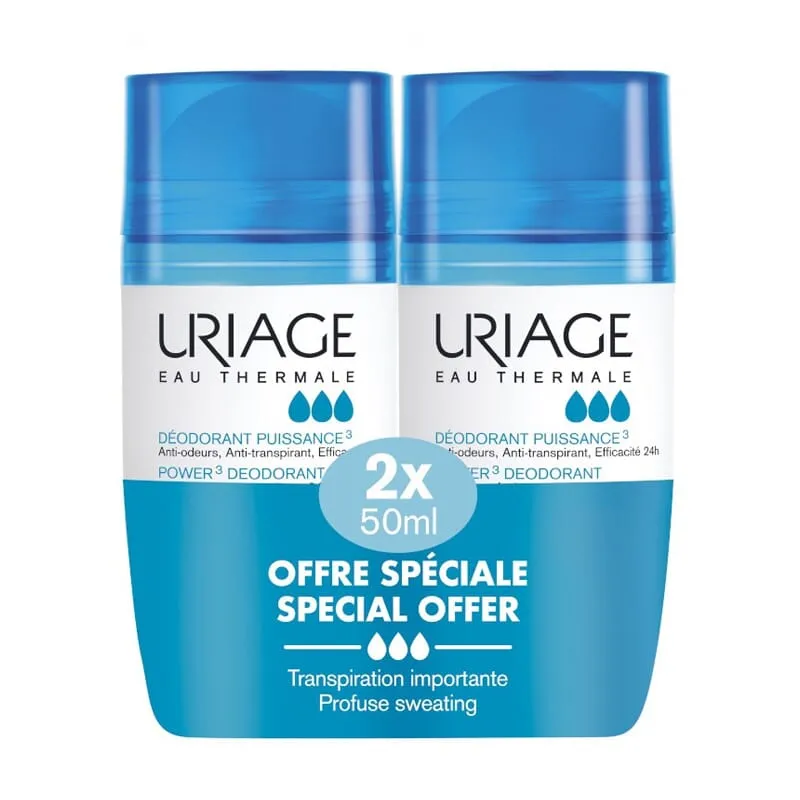 Deodorant Puissance 2 Uds 50 g
