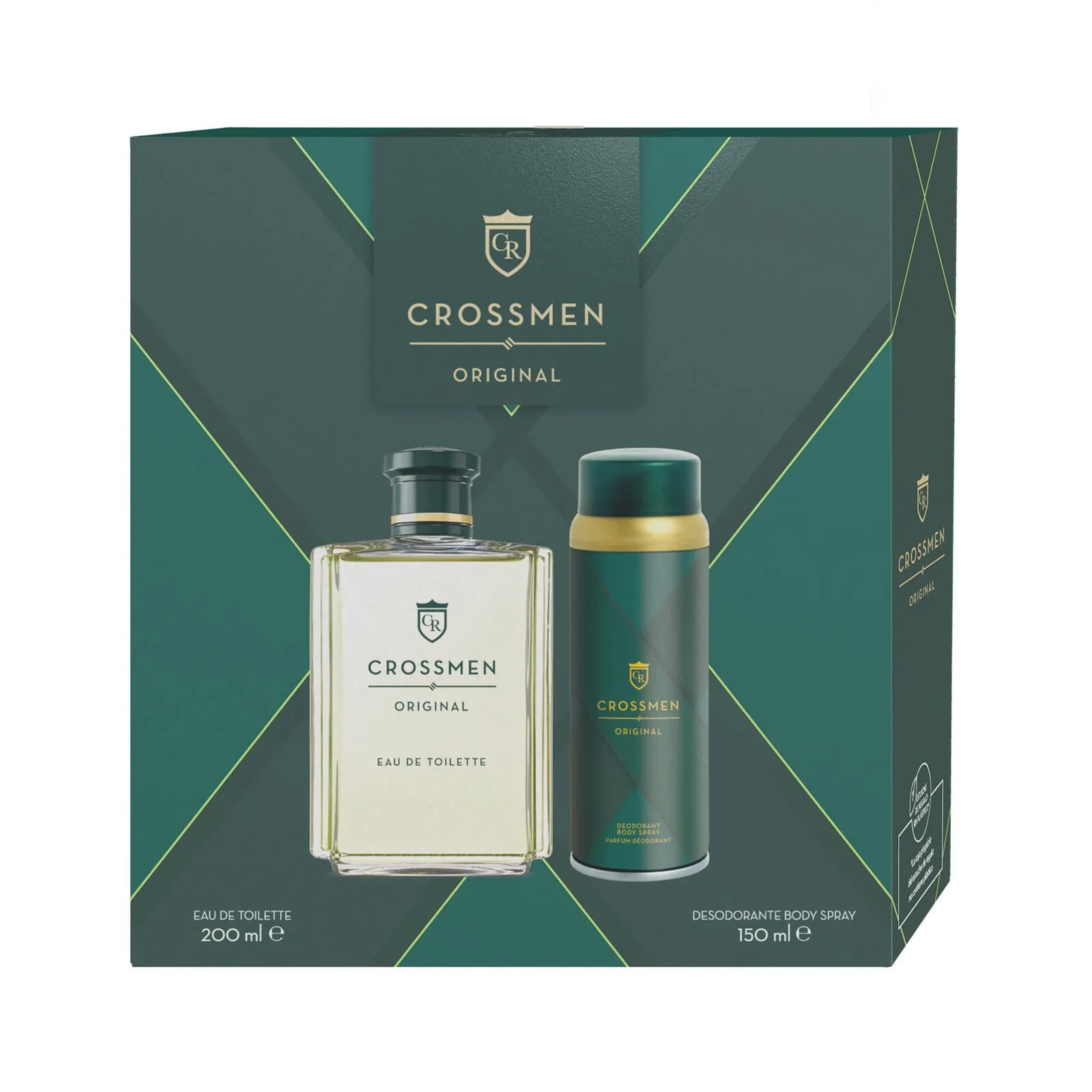 Crossmen EDT 200 ml + Body Spray 150 ml