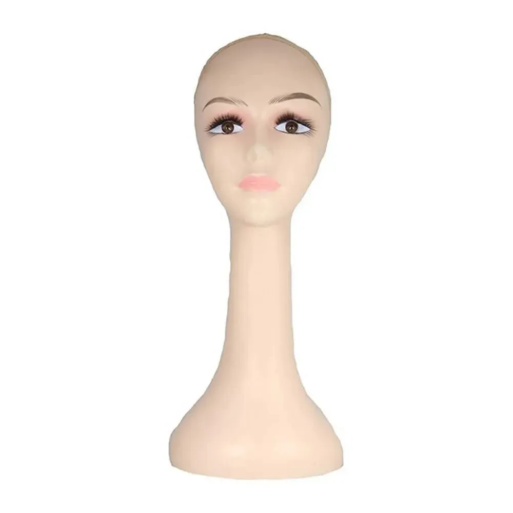 Cabeza Maniqui Sin Pelo Beige 95x43x50 48 cm