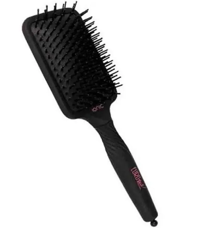 Cepillo Rectangular Iónico Mango De Goma