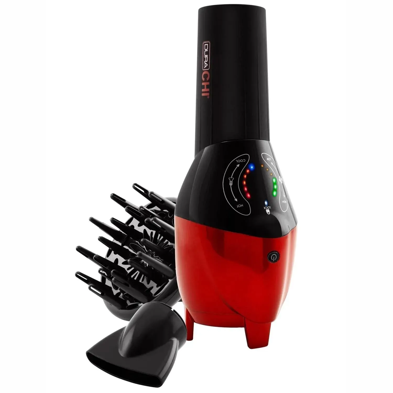 Dura Chi Secador 1 1/4" Ceramic & Titanium