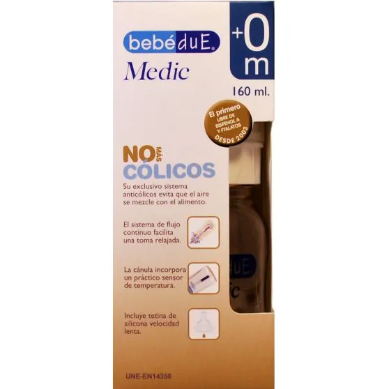 Biberón BebéDue Medic No Más Cólicos 0m+