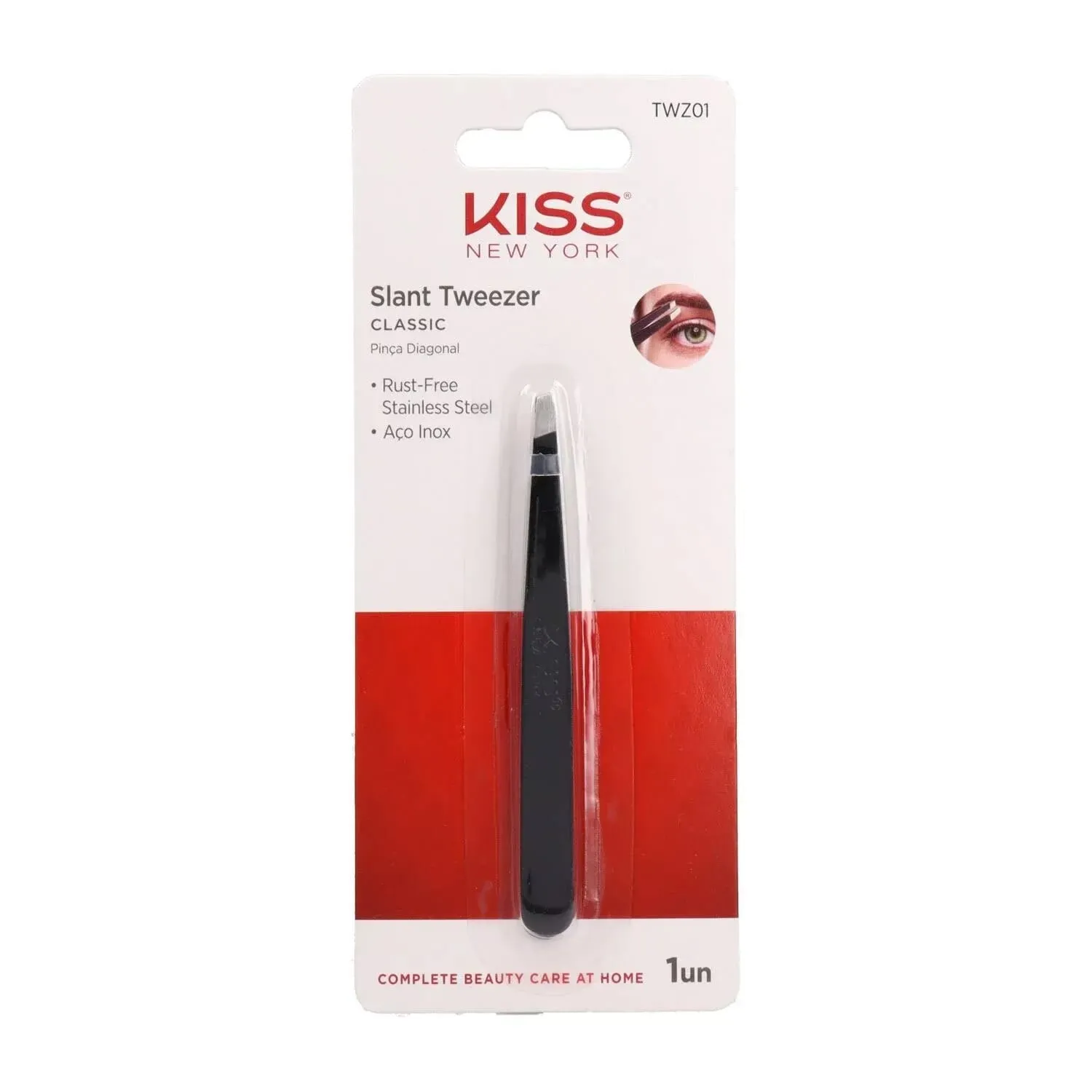 Ksny Premium Precision Slant Tip Tweezer Pinza Depilar