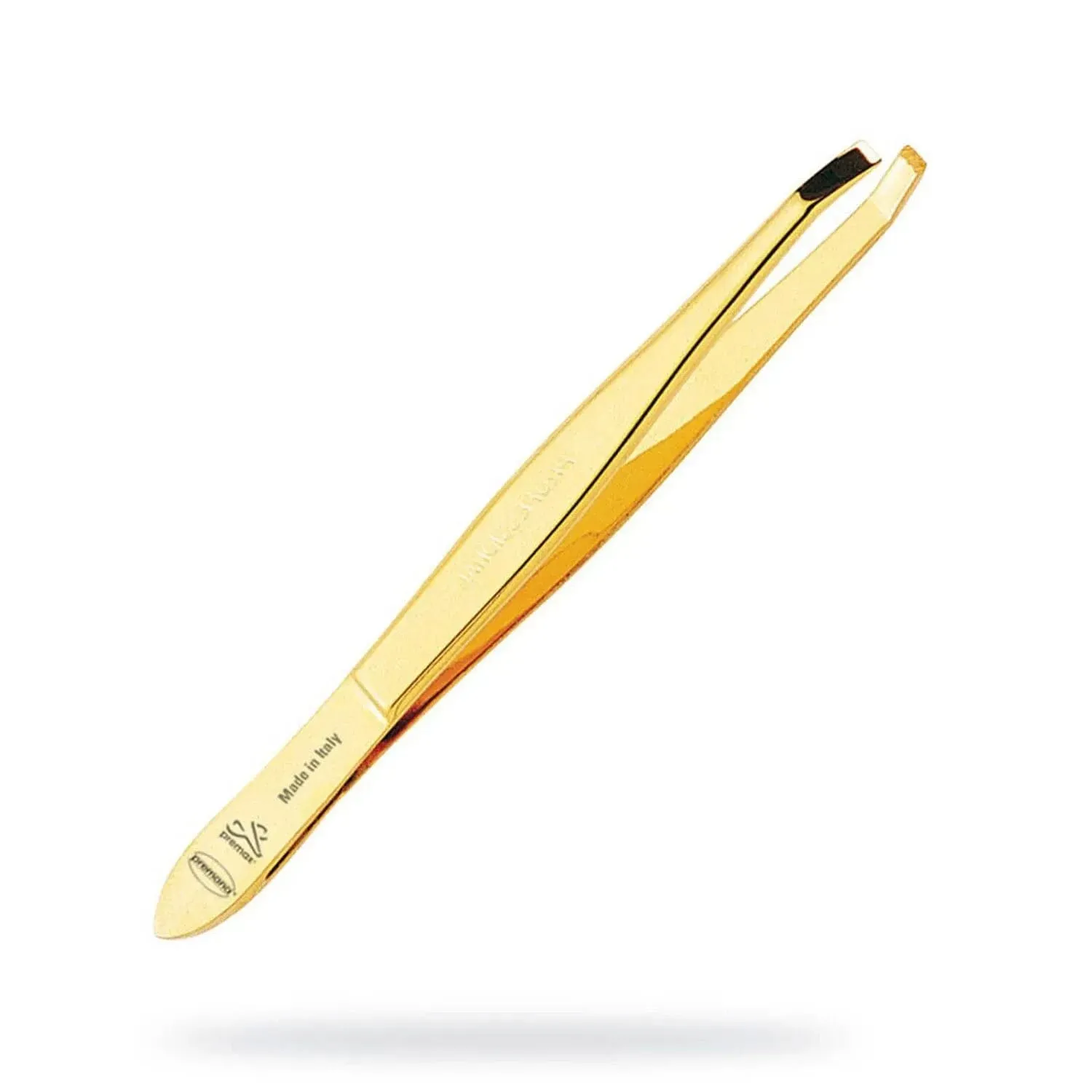 Pinza Dorada Punta Curva 9 cm