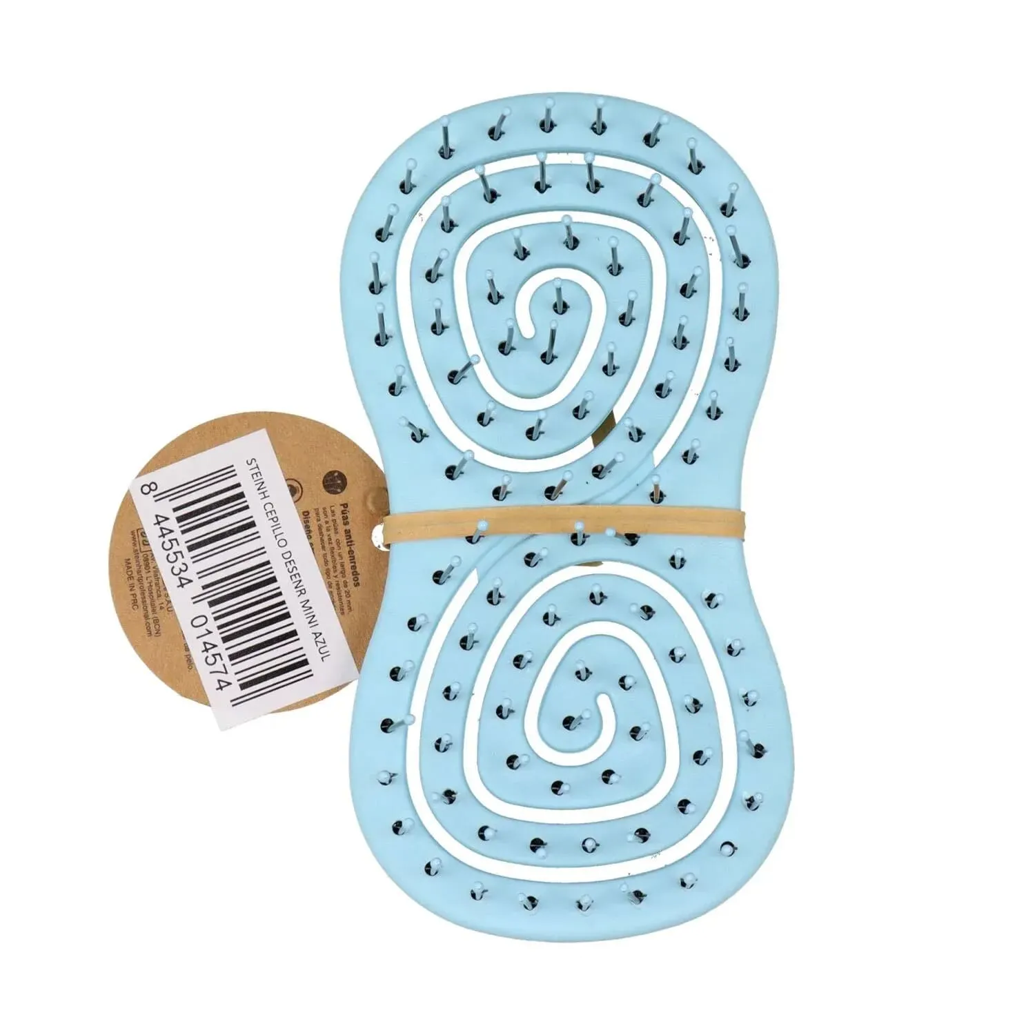 Cepillo Desenredador Mini Azul