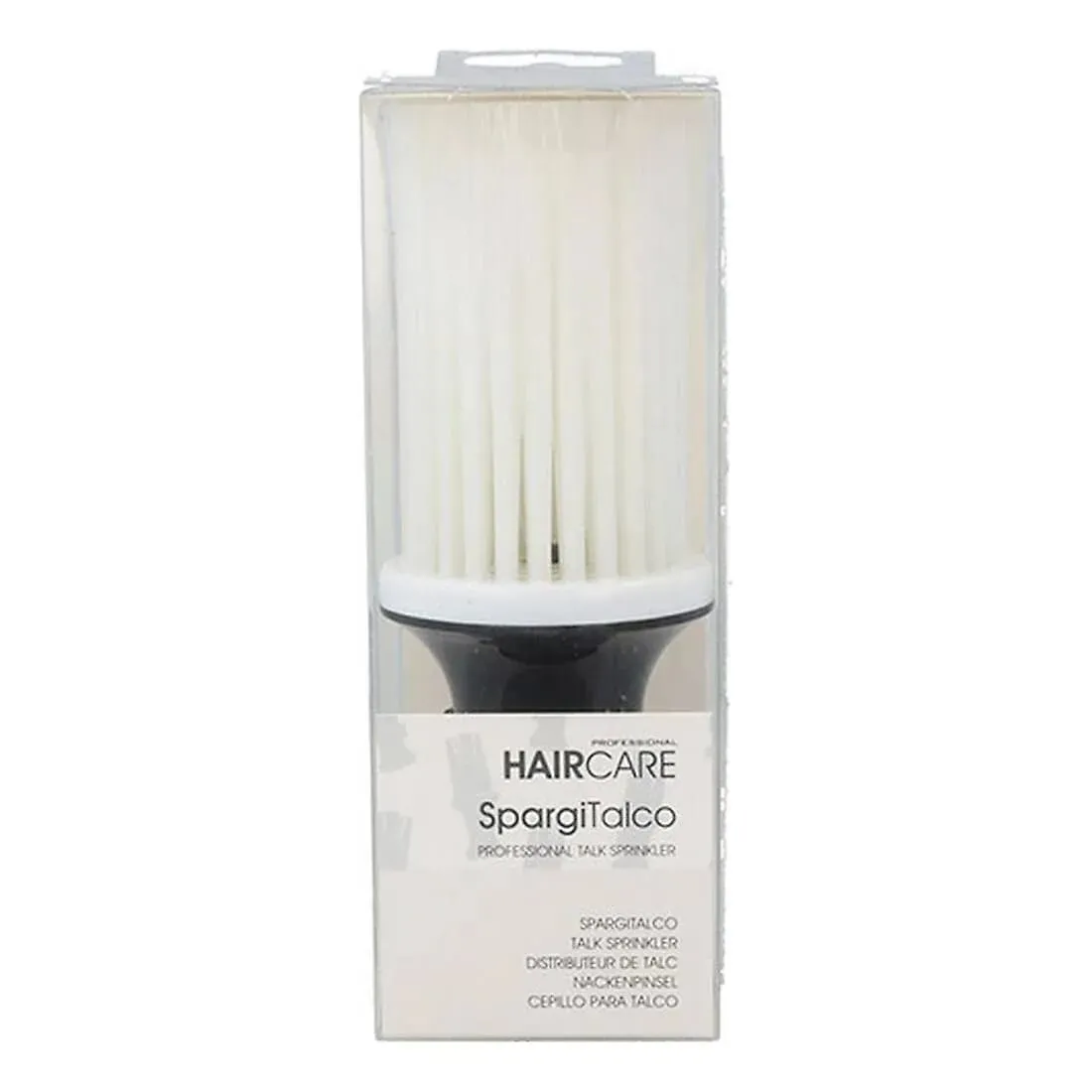 Pro Brocha Barbero Negra Talco