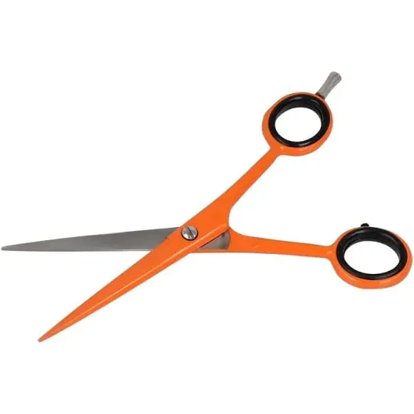 Tijera Professional Naranja Neon 6"