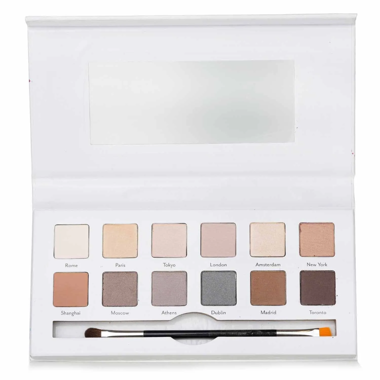 Around the World Paleta De Sombras De Ojos (12x Eye Shadow, 1x Shadow Brush)