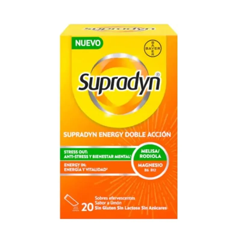 Supradyn Energy Doble Acción 20 Sobres