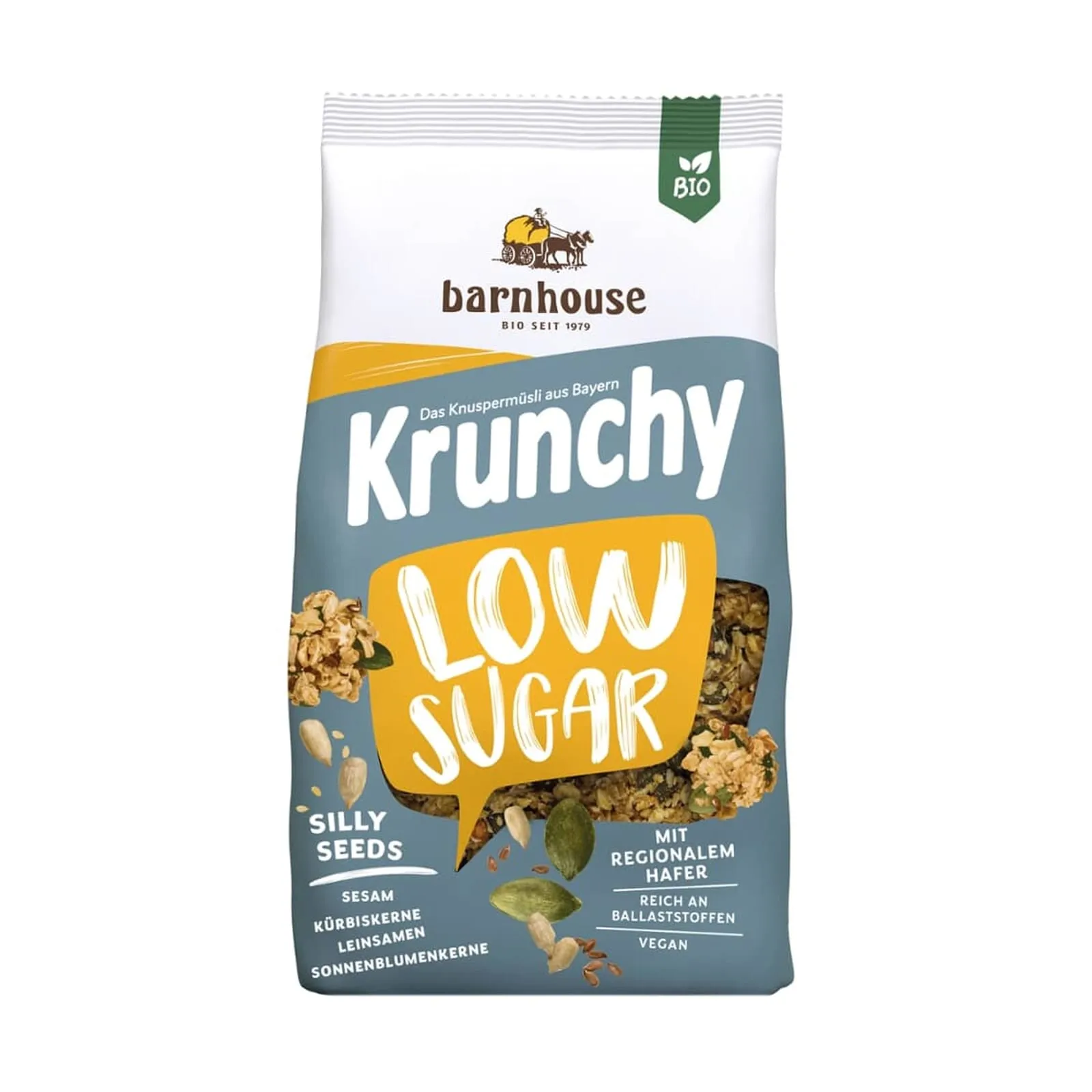 Muesli Krunchy Semilla Bajo En Azúcar 375g