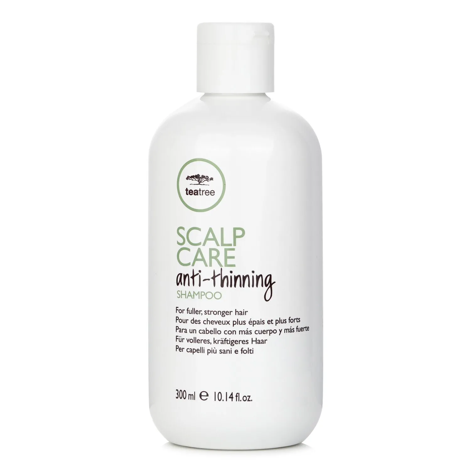 Tea Tree Scalp Care Champú Anti-Adelgazamiento (Para Cabello Más Lleno, Más Fuerte)