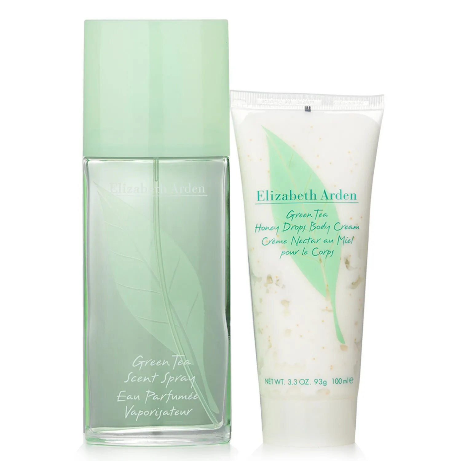 Green Tea Coffret: Eau Parfumee Spray 100ml/3.3oz + Honey Drops Crema Corporal 100ml/3.3oz