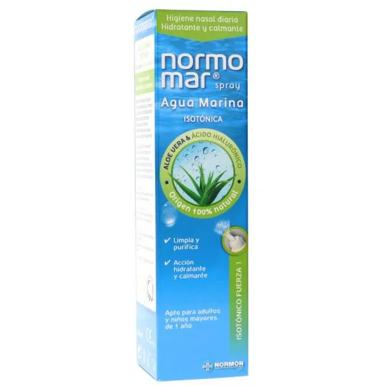 Normomar Spray Nasal Agua Marina y Aloe Vera 120 ml
