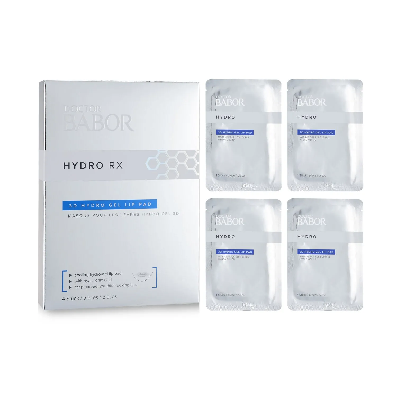 Almohadilla labial de gel hidroalcohólico 3D Hydro Rx de Doctor Babor