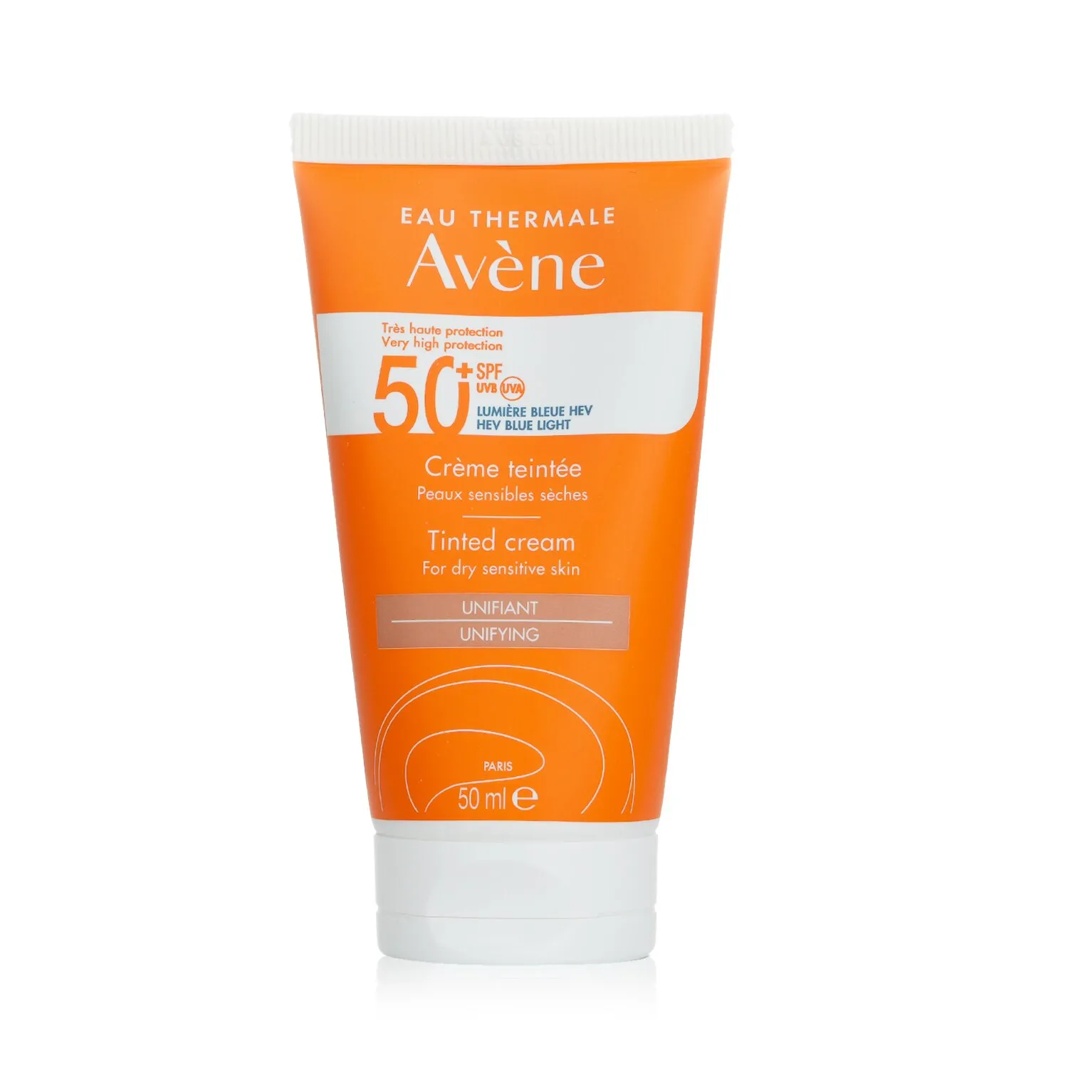 Very High Protection Tinted Crema SPF50+ - For Dry Sensitive Skin